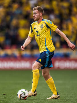 Dejan Kulusevski of Sweden