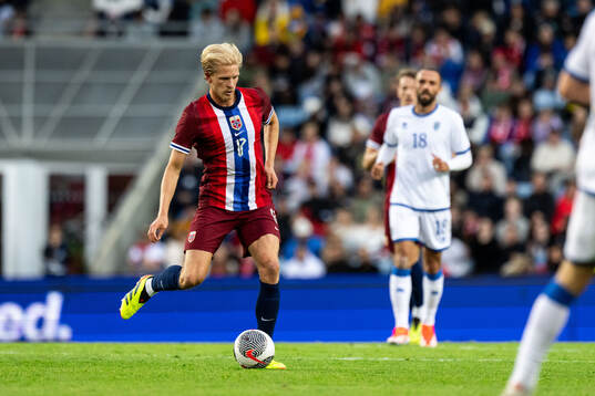 Morten Thorsby of Norway
