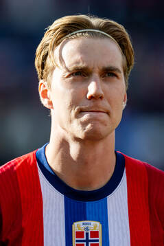 Kristian Thorstvedt of Norway line up
