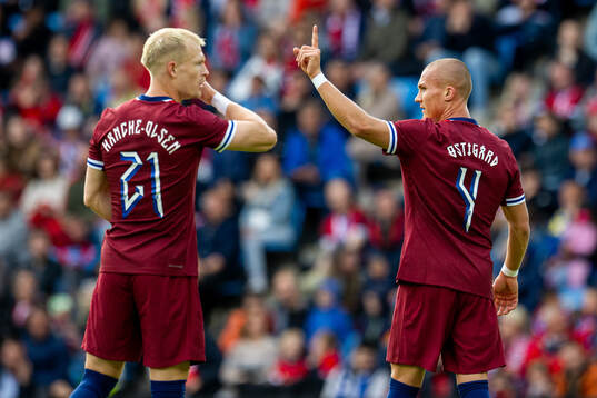 Andreas Hanche-Olsen and Leo Østigård of Norway