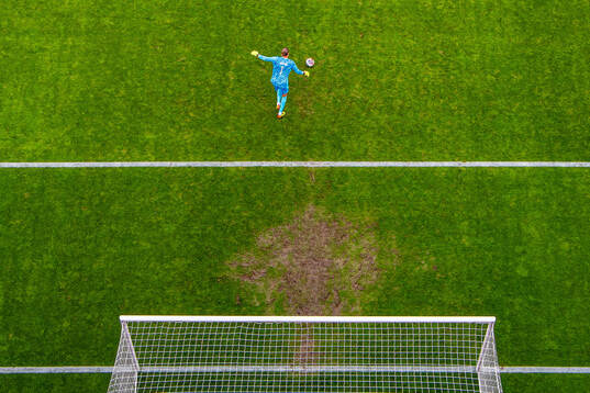 Goalkeeper Ørjan Håskjold Nyland of Norway