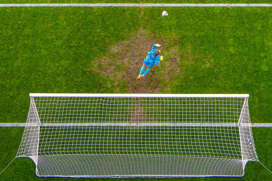 Goalkeeper Ørjan Håskjold Nyland of Norway