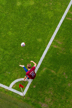 Martin Ødegaard of Norway takes a corner kick