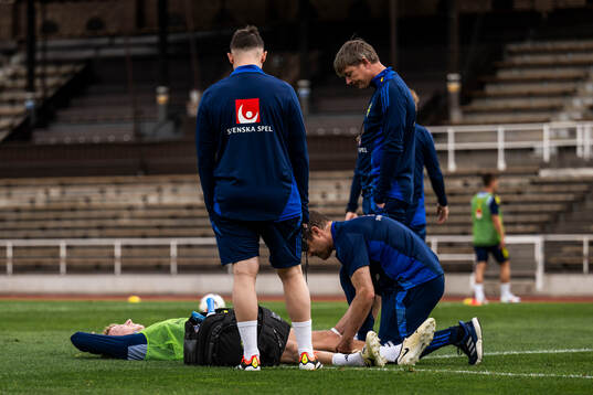 Samuel Gustafson of the Swedish men's national football
