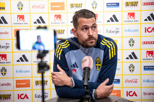 goalkeeper Kristoffer Nordfeldt of the Swedish national