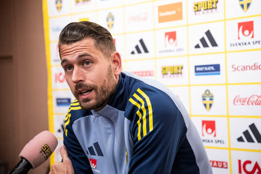 goalkeeper Kristoffer Nordfeldt of the Swedish national