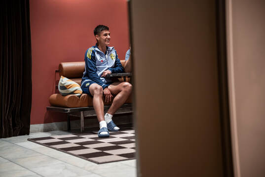 Matteo Perez Vinlöf of the Swedish national football team