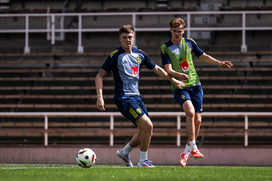 Emil Holm and Williot Swedberg of the Swedish men's