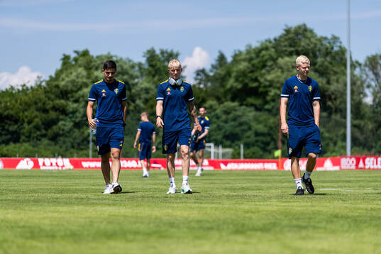Aimar Sher, Melker Widell and Otto Rosengren of Sweden