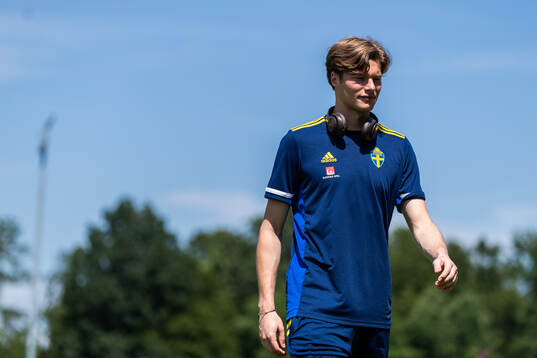 goalkeeper Filip Sidklev of Sweden