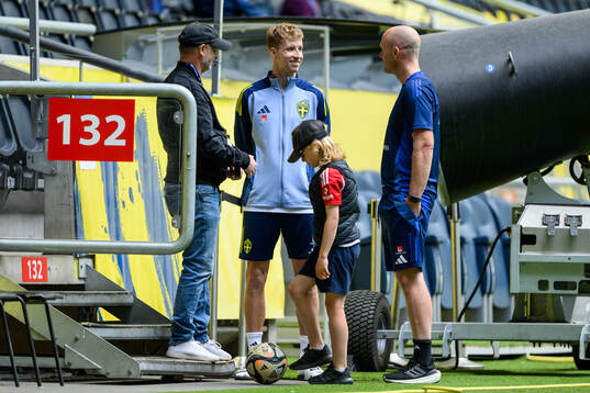 Samuel Gustafson of the Swedish men's national football