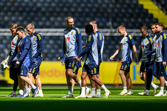 Simon Olsson of the Swedish men's national football team at