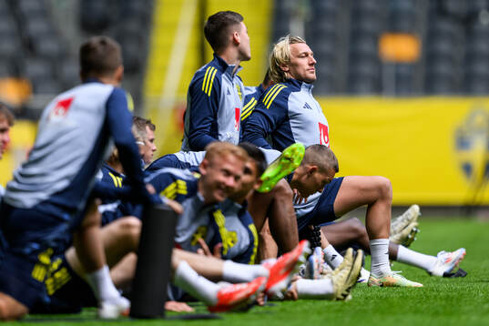 Emil Forsberg of the Swedish men's national football team