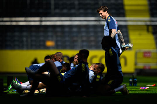 Victor Nilsson Lindelöf of the Swedish men's national
