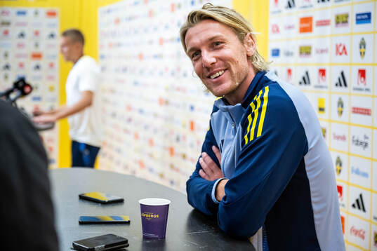 Emil Forsberg of the Swedish men's national football team