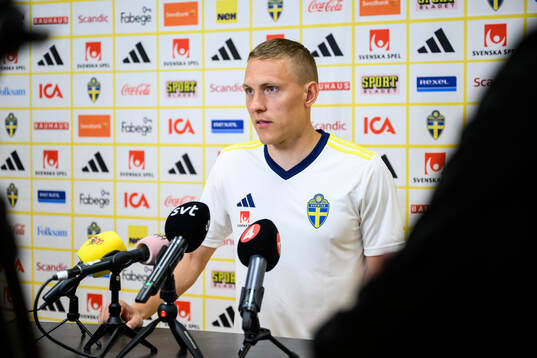 Ludwig Augustinsson of the Swedish men's national football
