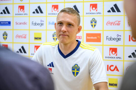 Ludwig Augustinsson of the Swedish men's national football