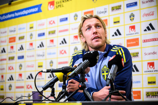 Emil Forsberg of the Swedish men's national football team