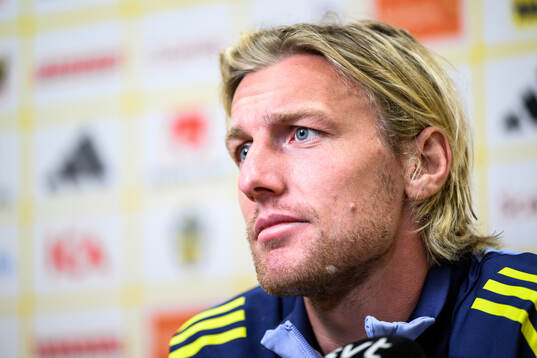 Emil Forsberg of the Swedish men's national football team