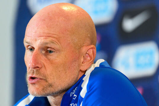 Ståle Solbakken, head coach of the Norwegian national