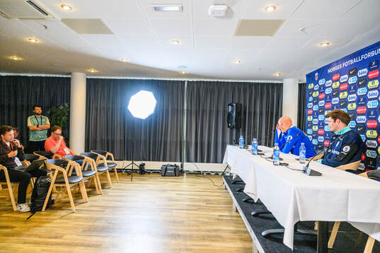 Ståle Solbakken, head coach of the Norwegian national