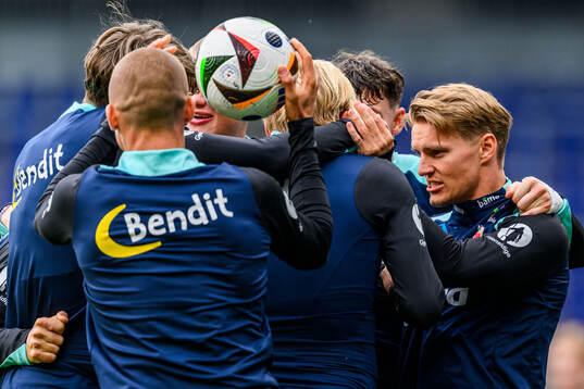 And Martin Ødegaard of Norway of the Norwegian national