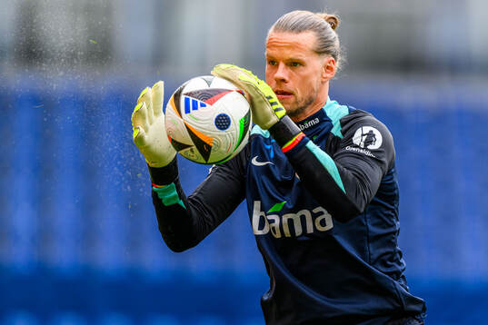 Goalkeeper Ørjan Håskjold Nyland of Norway of the