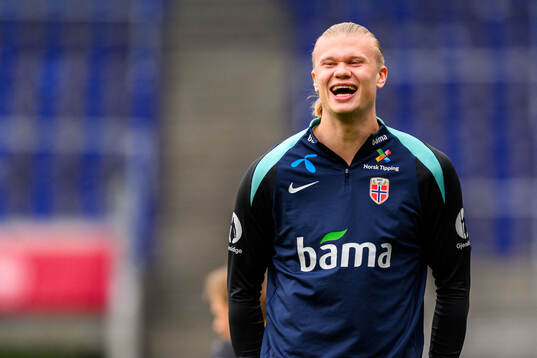 Erling Braut Haaland of the Norwegian national football team
