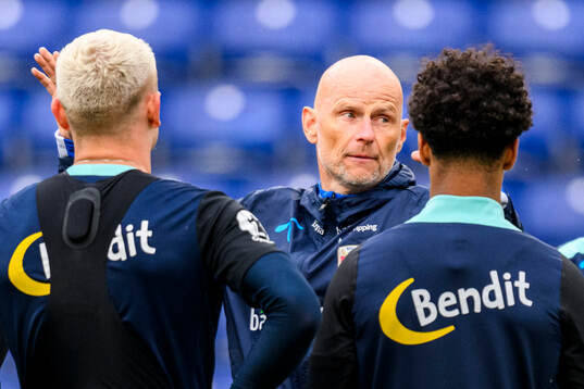 Head coach Ståle Solbakken of the Norwegian national