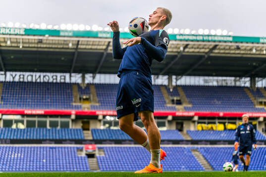 Julian Ryerson of the Norwegian national football team