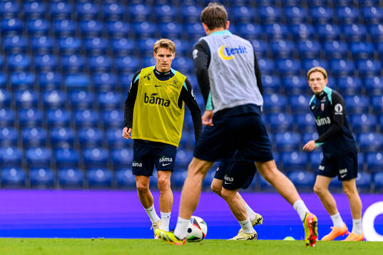 Martin Ødegaard of the Norwegian national football team