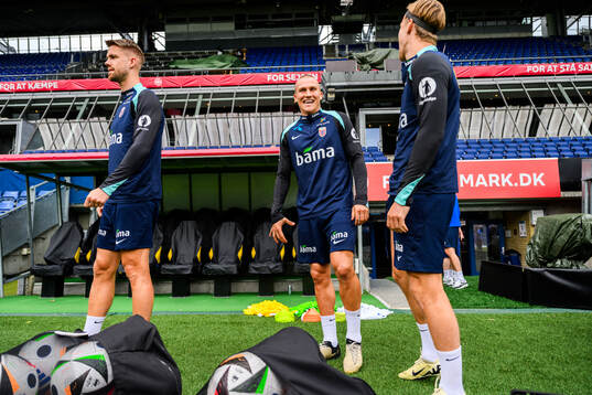 Leo Østigård of the Norwegian national football team