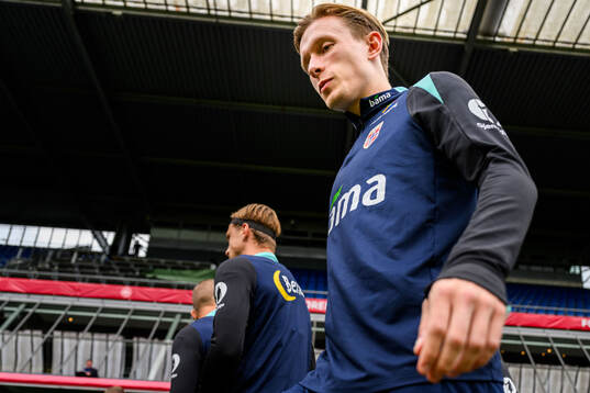 Kristian Thorstvedt of the Norwegian national football team