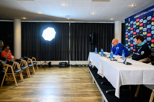 Head coach Ståle Solbakken of the Norwegian national