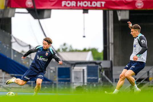 Patrick Berg of the Norwegian national football team