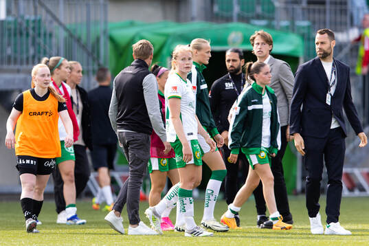 Hammarbys Julie Blakstad deppar