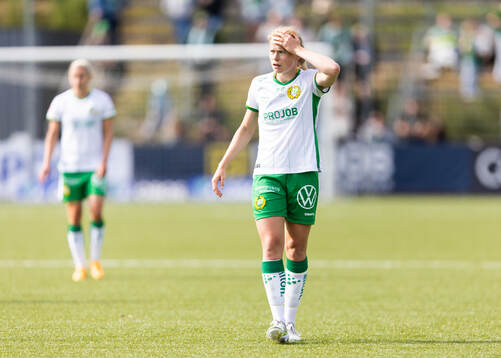 Hammarbys Julie Blakstad deppar