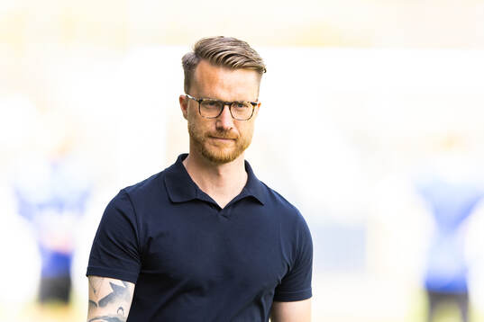 Växjö DFFs huvudtränare Olof Unogård innan