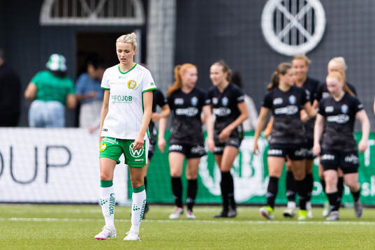 Hammarbys Thea Sørbo deppar