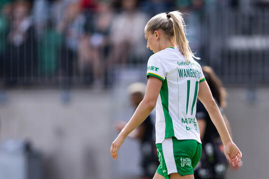 Hammarbys Ellen Wangerheim deppar