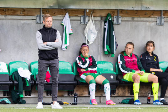 Hammarbys tränare Martin Sjögren