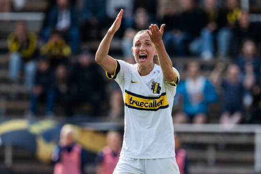 AIKs Jennie Nordin reagerar