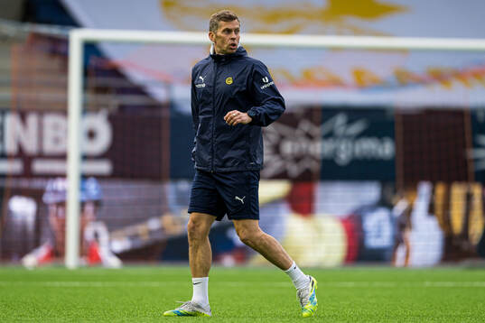 Stian Theting, head coach of Bodø/Glimt