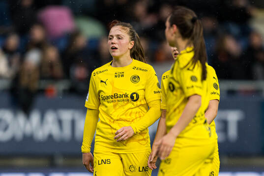 Kristina Borgenhaug Brudvik of Bodø/Glimt looks dejected
