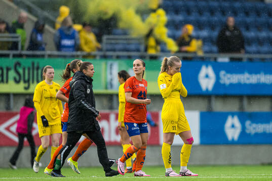 Andrea Karoline Nymo Holmstrøm of Bodø/Glimt looks