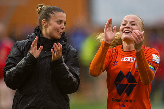 Idun-Kristine Jørgensen and Mette Osvold Muri of AaFK