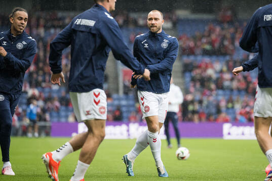 Christian Eriksen of Denmark