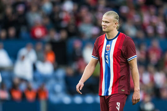 Erling Braut Haaland of Norway looks dejected