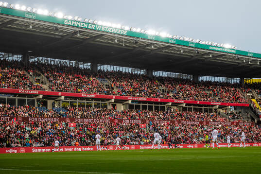 General view of Bröndby Stadion
