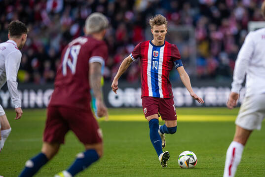 Martin Ødegaard of Norway